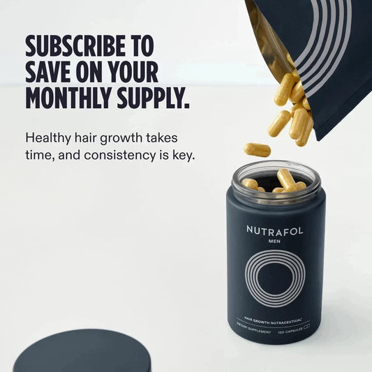 NUTRAFOL Men’s Hair Growth 2 Bottle 240 Pills 2 month supply Fit And Glow