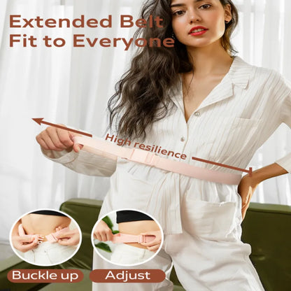 Portable Electric Heating Pad - Cordless Menstrual Relief Belt with 3 Heat Settings Fit And Glow