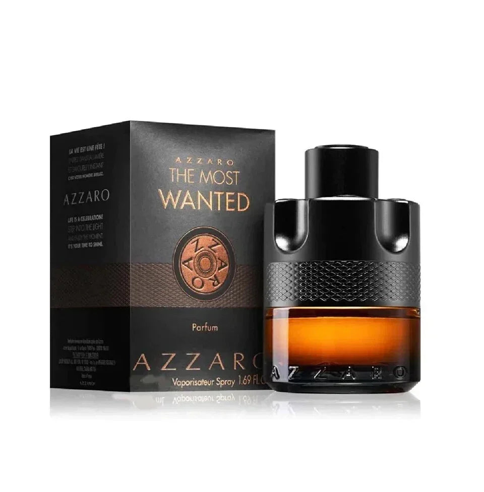 Azzaro The Most Wanted Parfum Spray 3.4 Oz /100m Perfume Men Original Box Fit And Glow